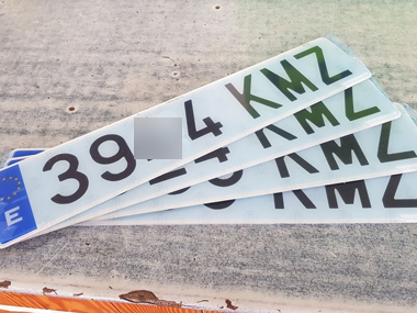 Latest KMZ Spanish Number Plates Spanish Number Plates